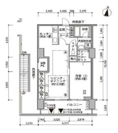 東雲キャナルコートCODAN 17-518 間取り図