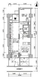 東雲キャナルコートCODAN 21-508 間取り図