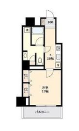 クローバー六本木 4階 間取り図