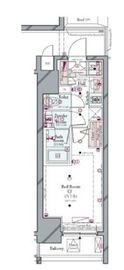 コンシェリア新宿ヒルサイドスクエア 8階 間取り図