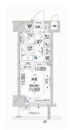 コンシェリア新橋 7階 間取り図