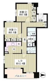 ATホームズ六本木 303 間取り図