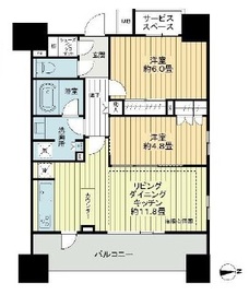 ザ・パークハウスアーバンス御茶ノ水 8階 間取り図