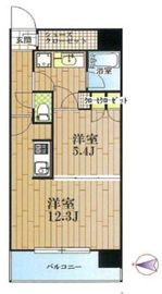 浅草タワー 24階 間取り図