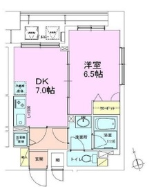 銀座レジデンス参番館 1204 間取り図