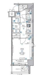 ディアレイシャス両国 2階 間取り図