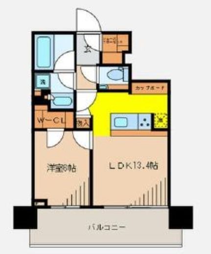 パークシティ武蔵小山ザタワー 23階 間取り図