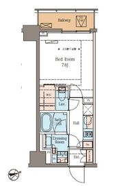 BluRock青葉台 203 間取り図