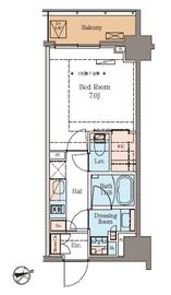 BluRock青葉台 204 間取り図