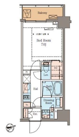 BluRock青葉台 704 間取り図