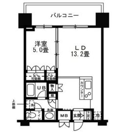 レジディア錦糸町 714 間取り図