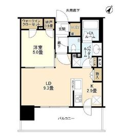 シティタワーズ東京ベイ 5階 間取り図