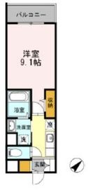 ヒルフラット大崎 205 間取り図