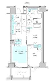 ザ・パークハウス早稲田 6階 間取り図