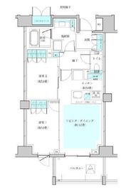 ザ・パークハウス早稲田 6階 間取り図