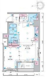 ジェノヴィア東神田グリーンヴェール 2階 間取り図