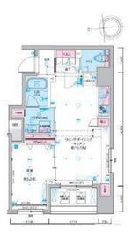 ジェノヴィア東神田グリーンヴェール 3階 間取り図