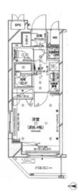 コンシェリア門前仲町 6階 間取り図