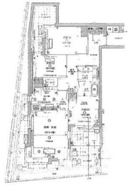 プラウド代々木上原 1階 間取り図