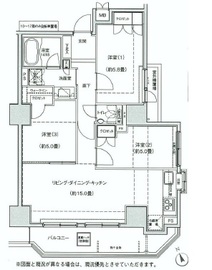リビオ五反田プラグマGタワー 12階 間取り図