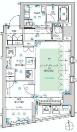 フェルクルール秋葉原 5階 間取り図