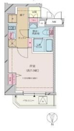 Etervo新大久保 201 間取り図