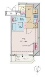 Etervo新大久保 202 間取り図