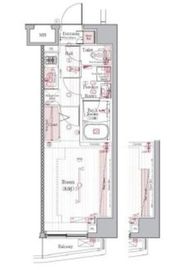ブライズ住吉 2階 間取り図