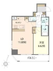 ホープシティ秋葉原 604 間取り図