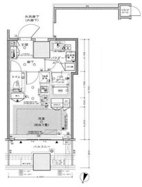 シティタワー大井町 19階 間取り図