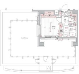 ブライズ住吉 8階 間取り図