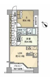 アクシルコート御茶ノ水 7階 間取り図