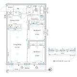ラティエラ滝野川 403 間取り図