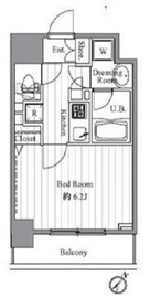 T&G神田マンション 502 間取り図