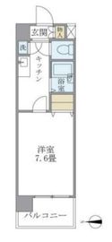 イーストコート芝 1004 間取り図