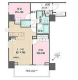 ザ・パークハウスアーバンス東五反田 4階 間取り図