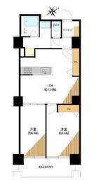 六本木ビュータワー 6階 間取り図