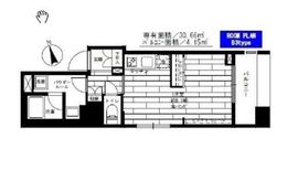 ステージグランデ蔵前 10階 間取り図