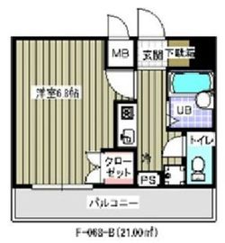 レジディア木場 1111 間取り図