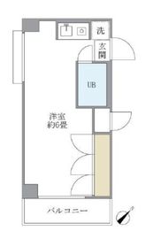 セゾン代官山 901 間取り図