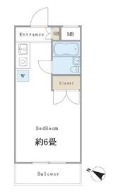 セゾン代官山 303 間取り図