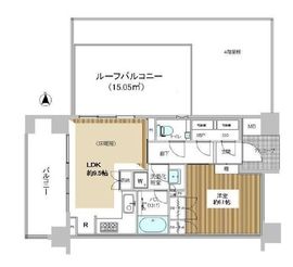 アトラス中野南台 5階 間取り図