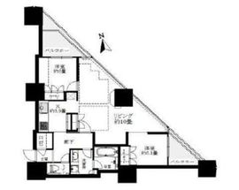 富久クロスコンフォートタワー(Tomihisa Cross)  42階 間取り図