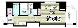 グランツ門前仲町 302 間取り図
