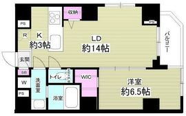 グランツ門前仲町 701 間取り図