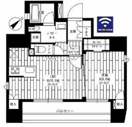 ステージファースト蔵前アジールコート 7階 間取り図