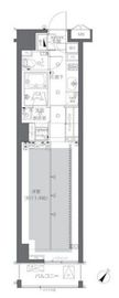 ZOOM渋谷神山町 2階 間取り図