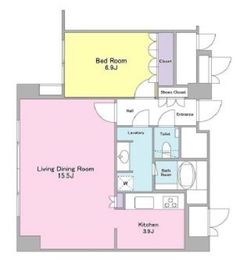 ランテンヌ四谷 313 間取り図