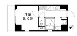 リズムハイブ中目黒 901 間取り図