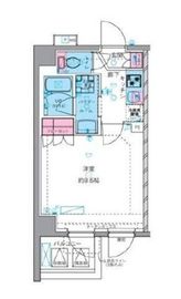 ジェノヴィア四谷三丁目グリーンヴェール 3階 間取り図